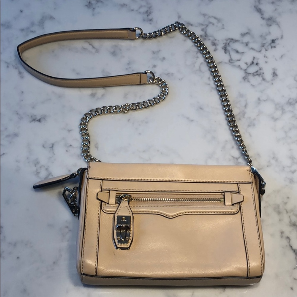 Rebecca Minkoff Crossbody Light Beige like new!